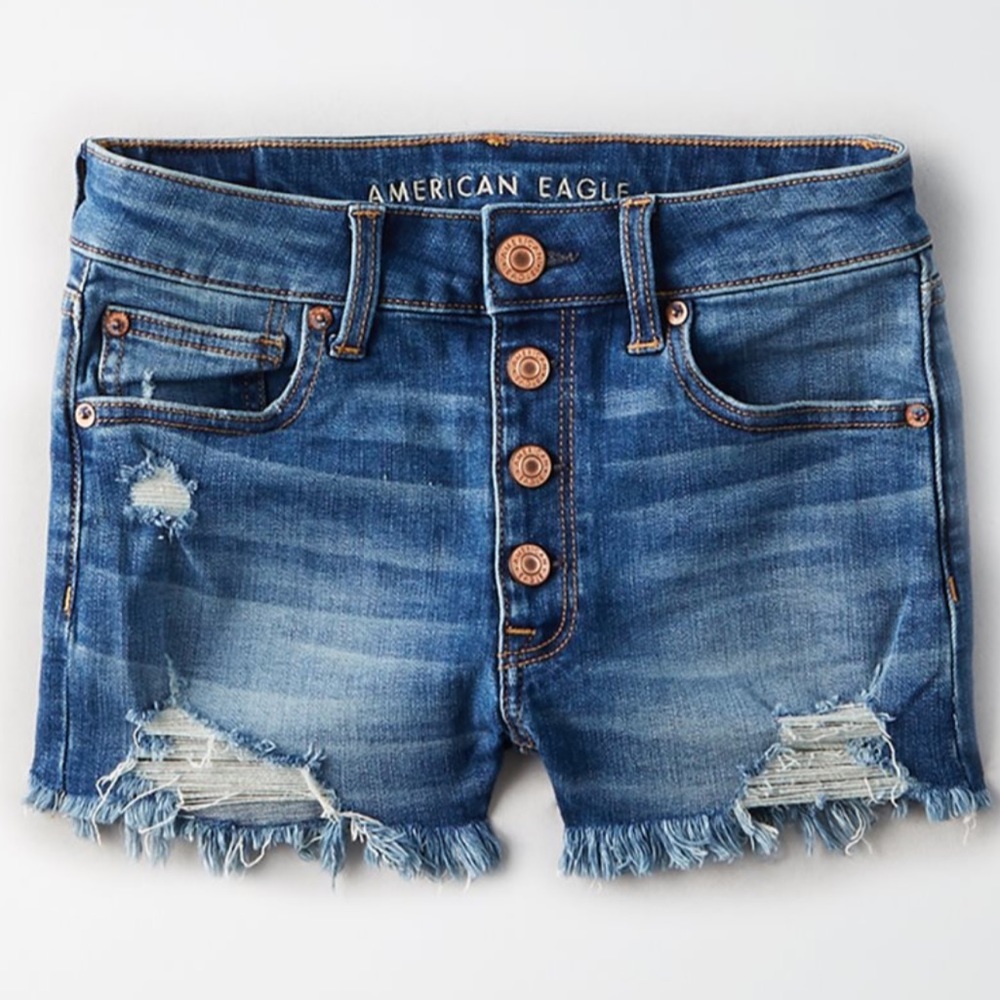 ▪️ AE high rise jegging jean shorts